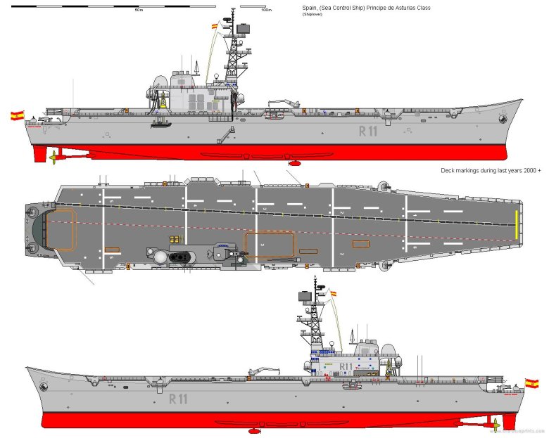 Принсипе де астуриас авианосец