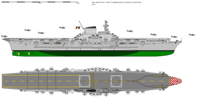 Итальянский авианосец аквила