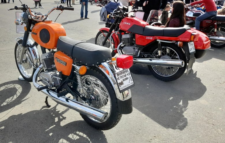 Редкие мотоциклы иж