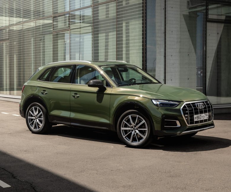 Ауди q5 зеленая