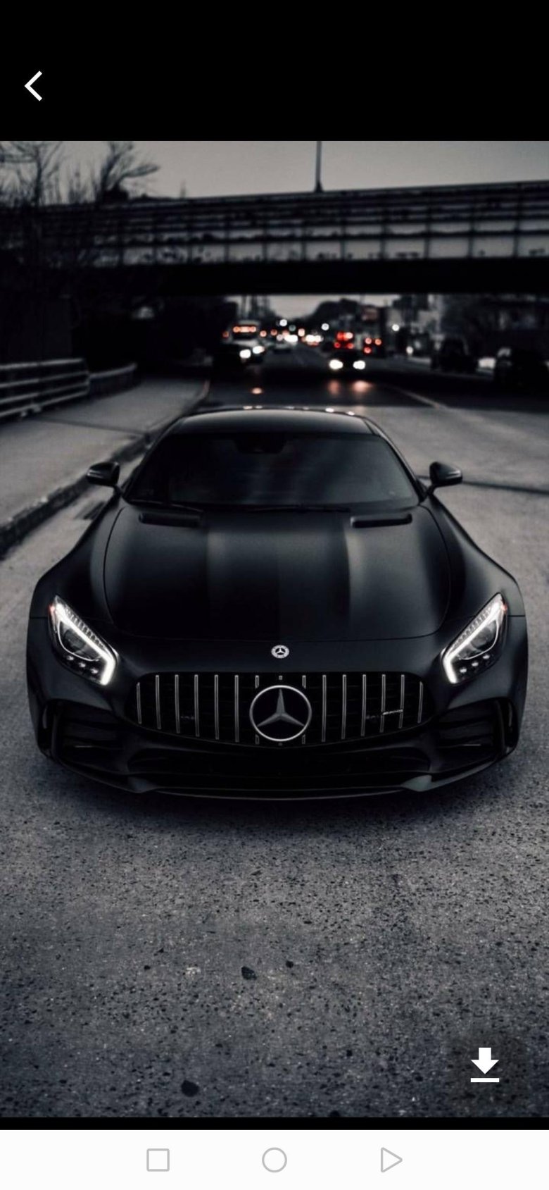 Mercedes benz amg gtr
