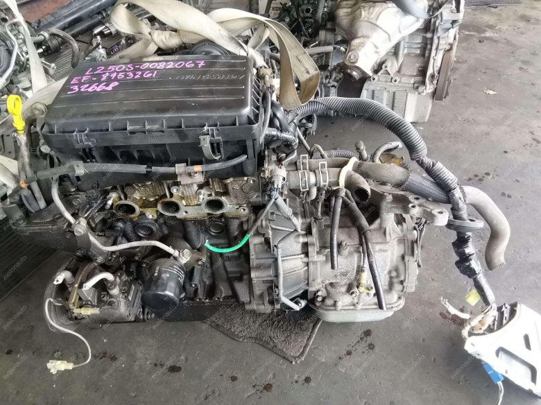 Двигатель с турбиной