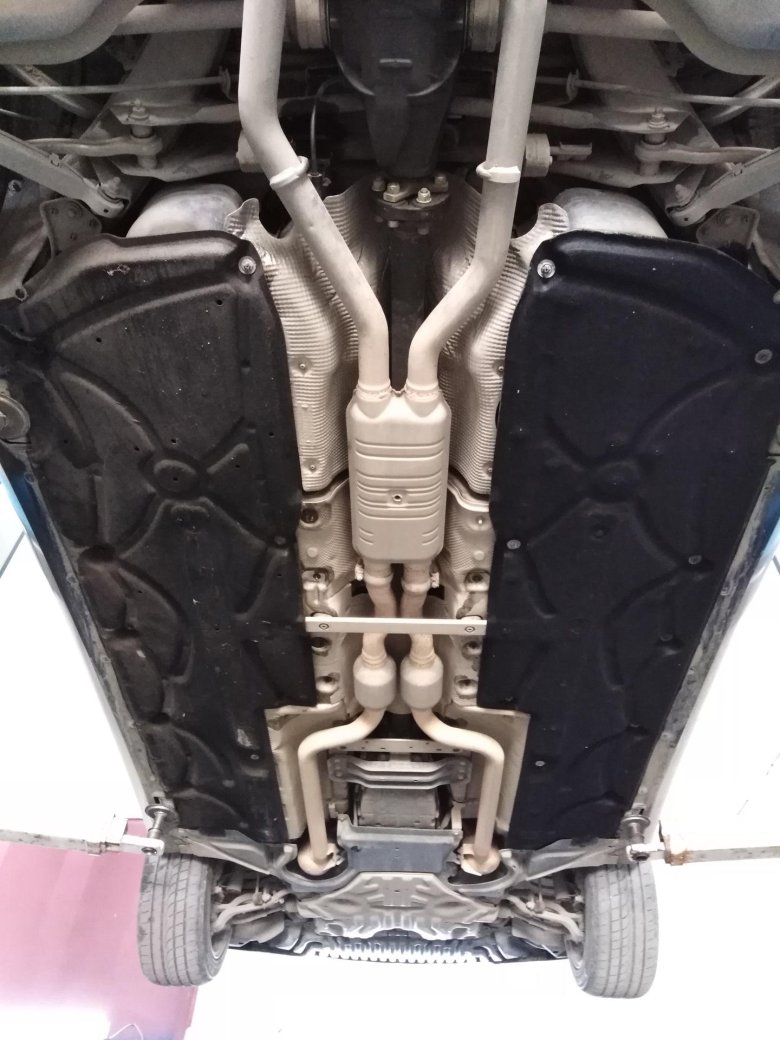 Днище автомобиля