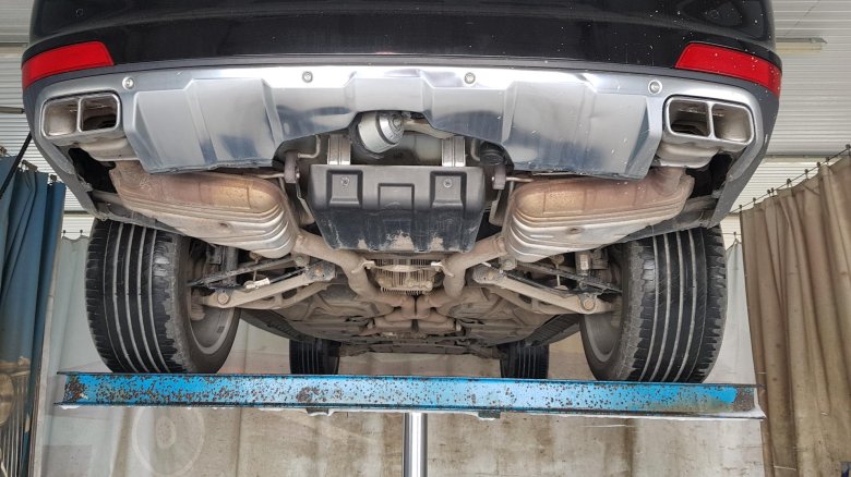 Мерседес 164 днище