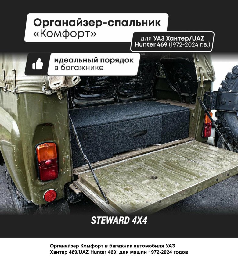 Багажник уаз 469 хантер охотник
