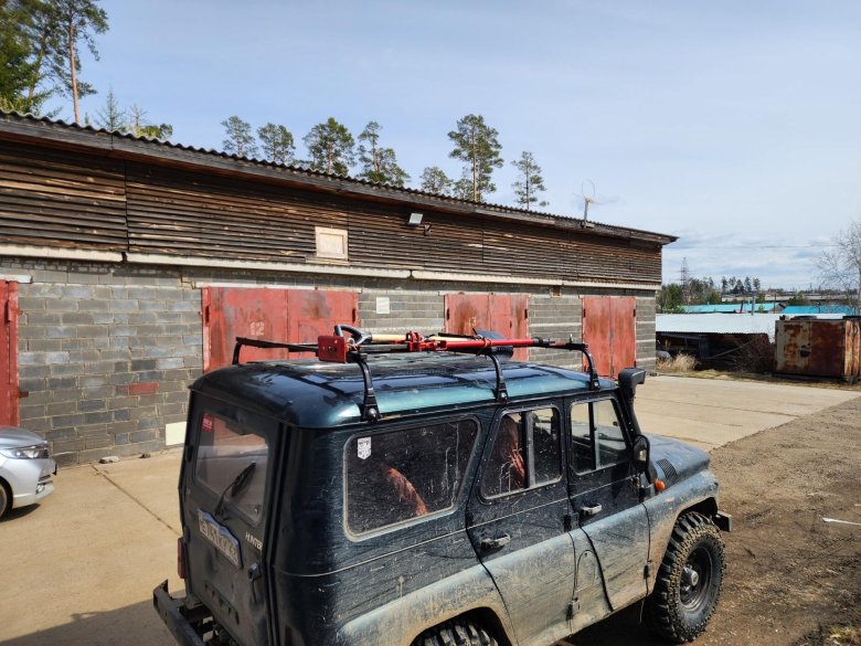 Багажник риф на уаз хантер