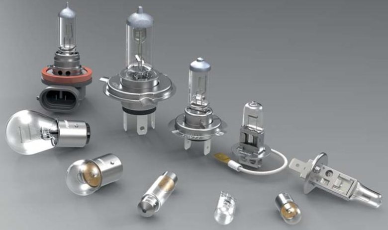 Лампа автомобильная галогенная