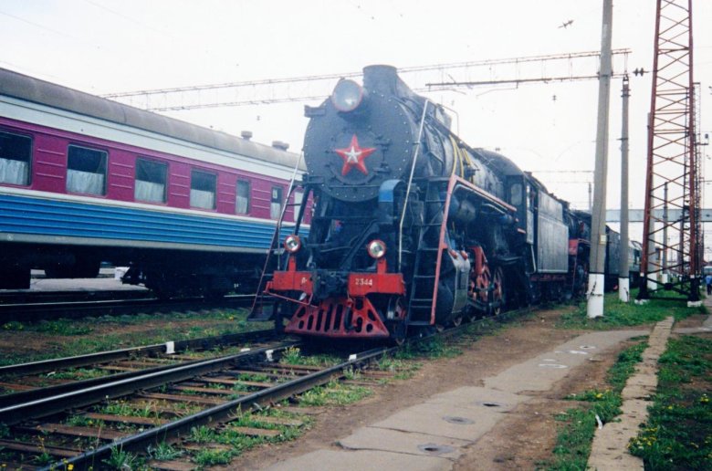 Паровоз л 2344