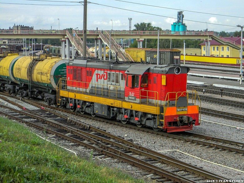 Маневровый тепловоз чмэ 3