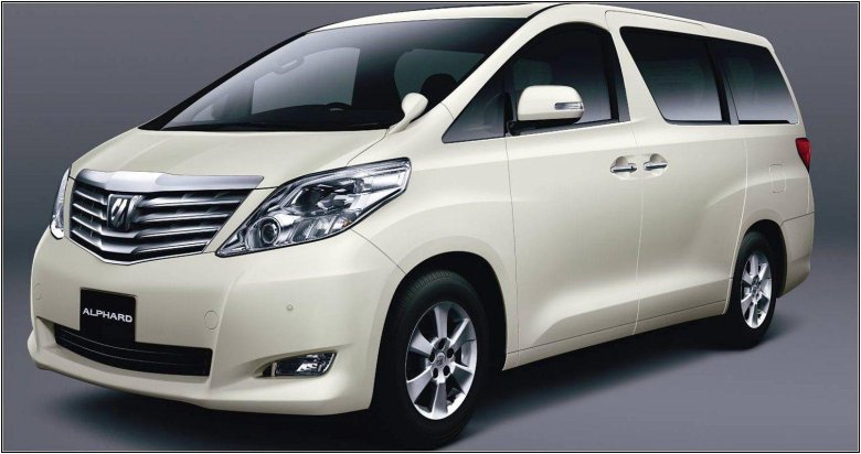 Минивэн тойота альфард