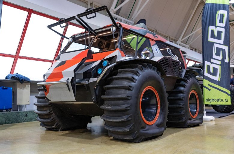 Вездеход-амфибия bigbo
