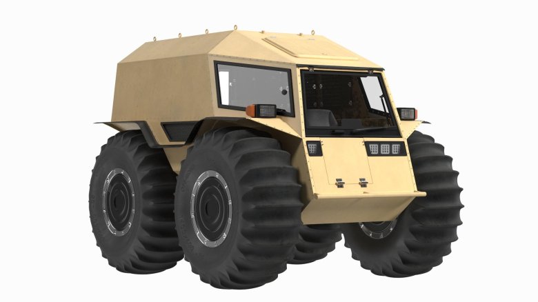 Вездеход амфибия шерп