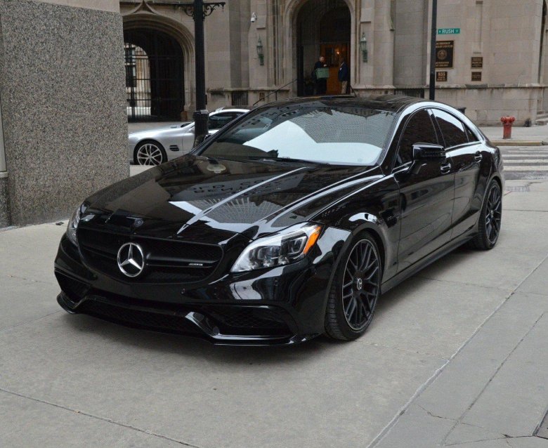 Mercedes benz cls 63 amg black