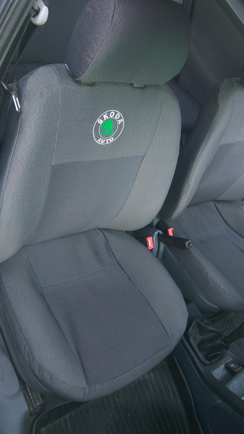 Чехлы skoda fabia 2