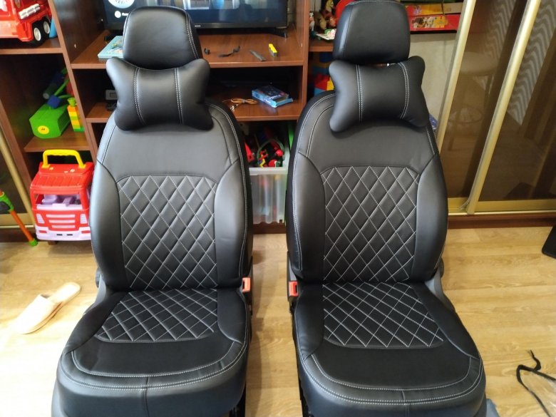 Чехлы лада веста алькантара