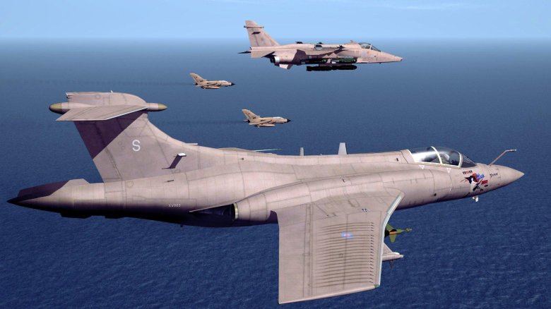 Самолет буканир великобритания