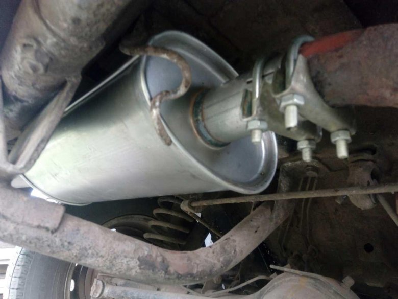 Глушитель нива шевроле