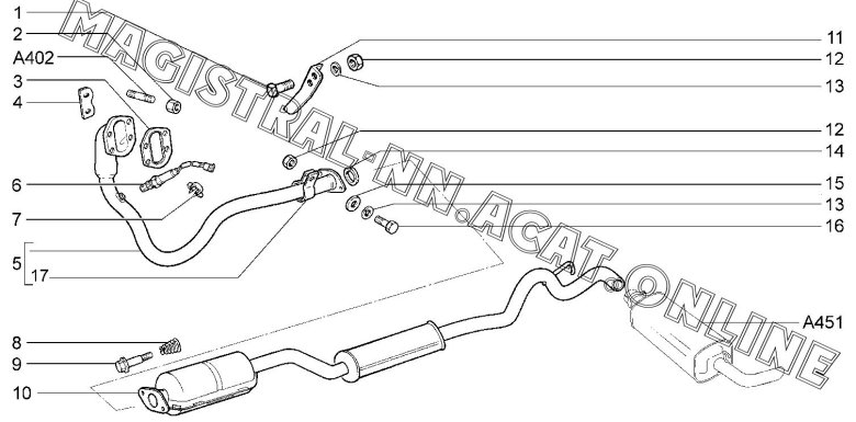 Выхлопная система нива шевроле евро 3
