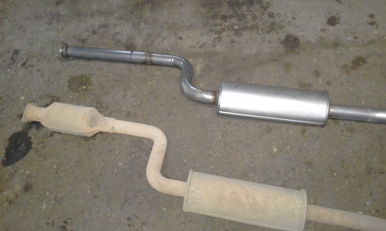 Глушитель нива шевроле евро 2