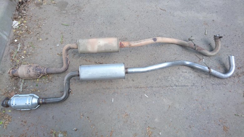 Резонатор нива шевроле