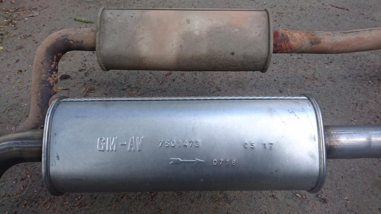 Глушитель нива шевроле 2011