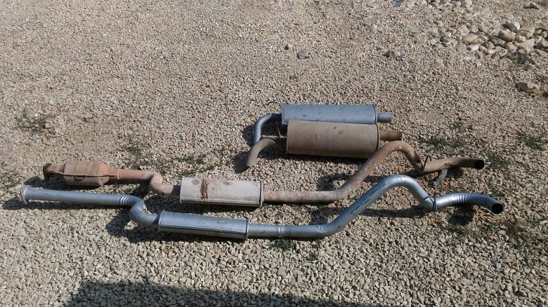 Нива chevrolet выхлопная система