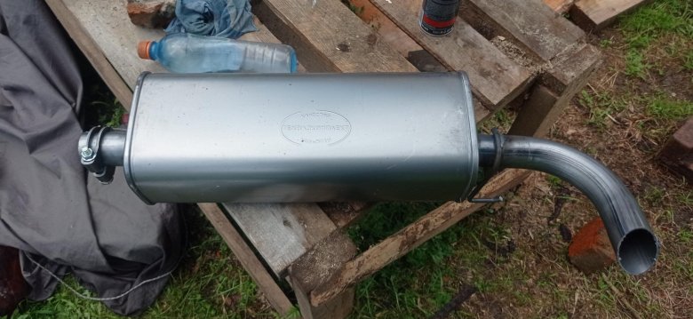 Глушитель нива шевроле