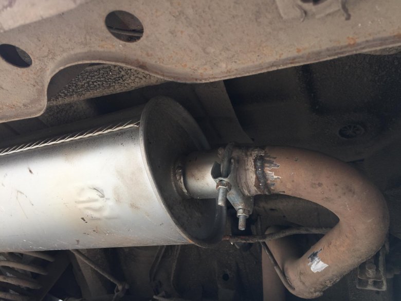 Крепление глушителя нива шевроле