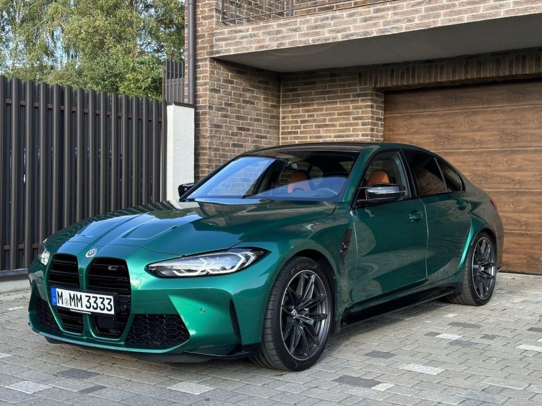 Бмв м 3 зеленая