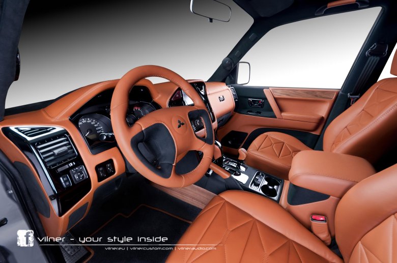 Тюнинг салона паджеро 4