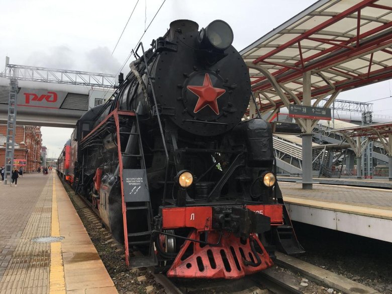 Ретро поезд нижний арзамас