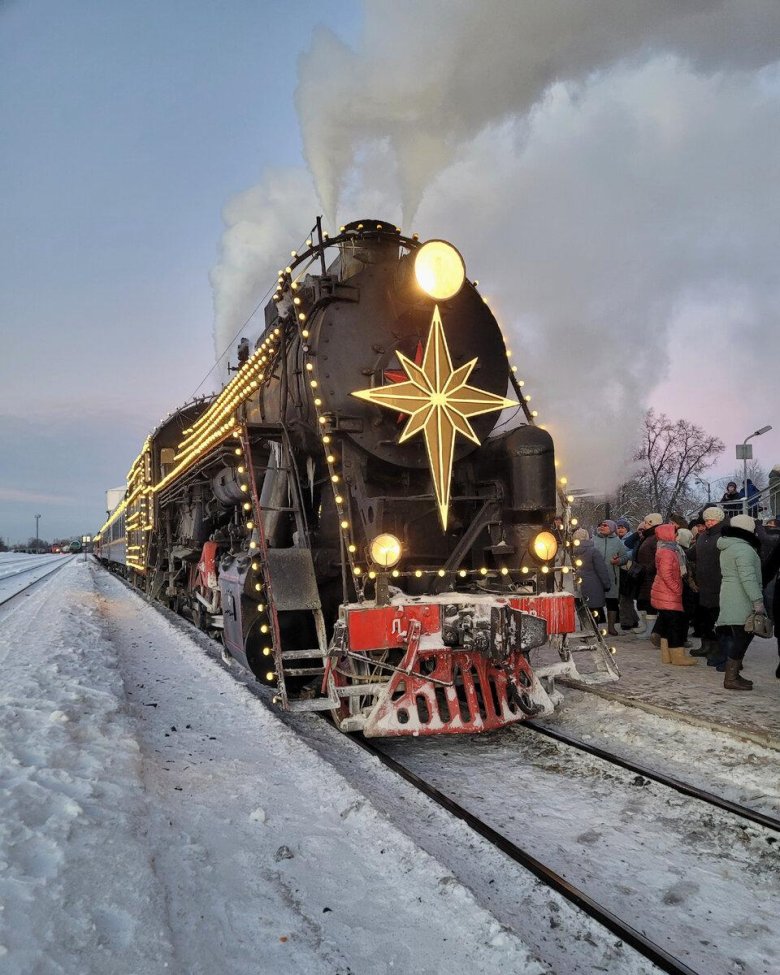 Ретро поезд