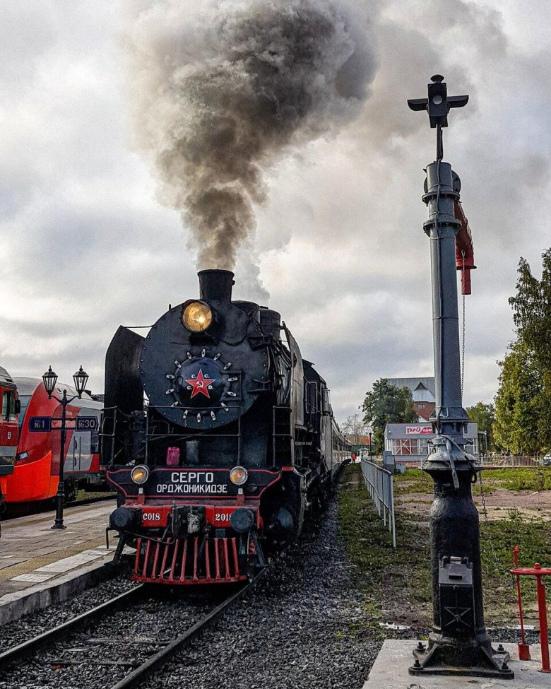 Ретро поезд сортавала рускеала
