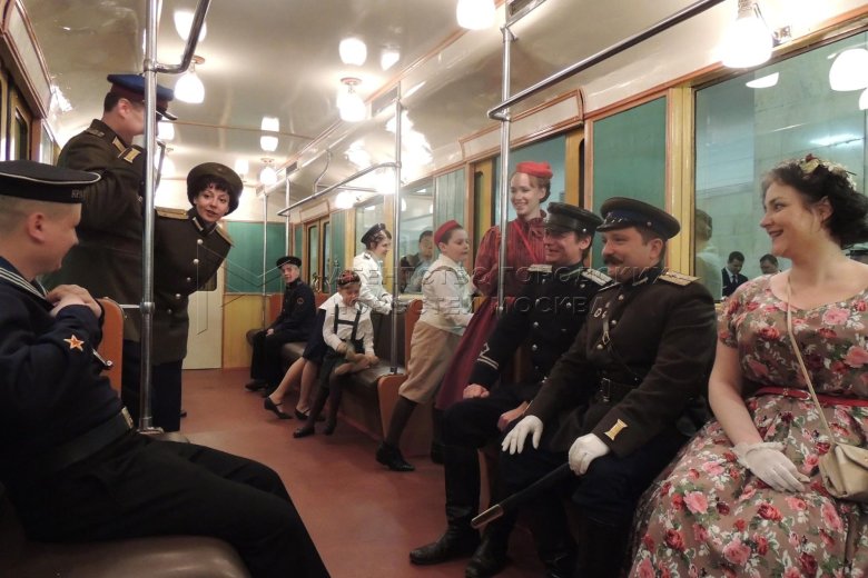 Ретропоезд измайлово