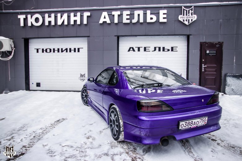 Nissan silvia s15 фиолетовая