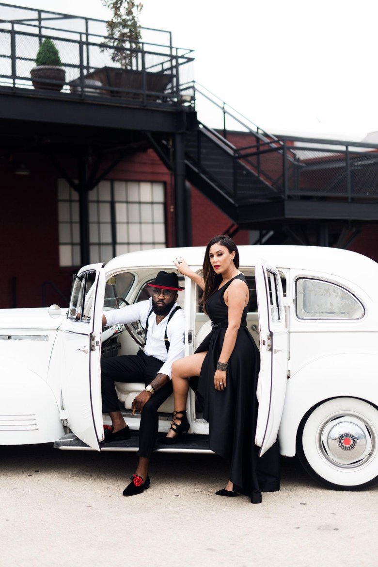 Свадьба в стиле бонни и клайд