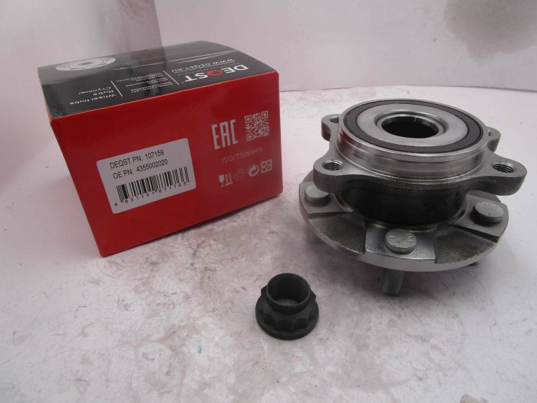 Ступица с подшипником в сборе передняя toyota