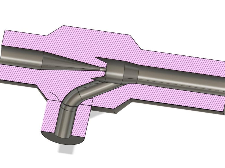 Вакуумный струйный эжектор