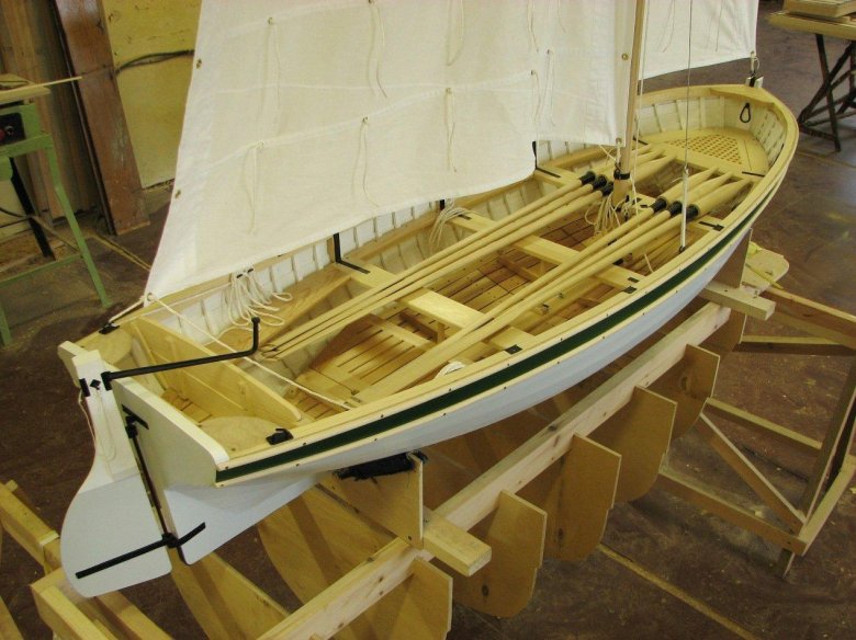 Устройство шлюпки ял 6