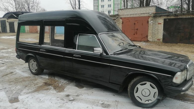 Mercedes-benz w123 катафалк