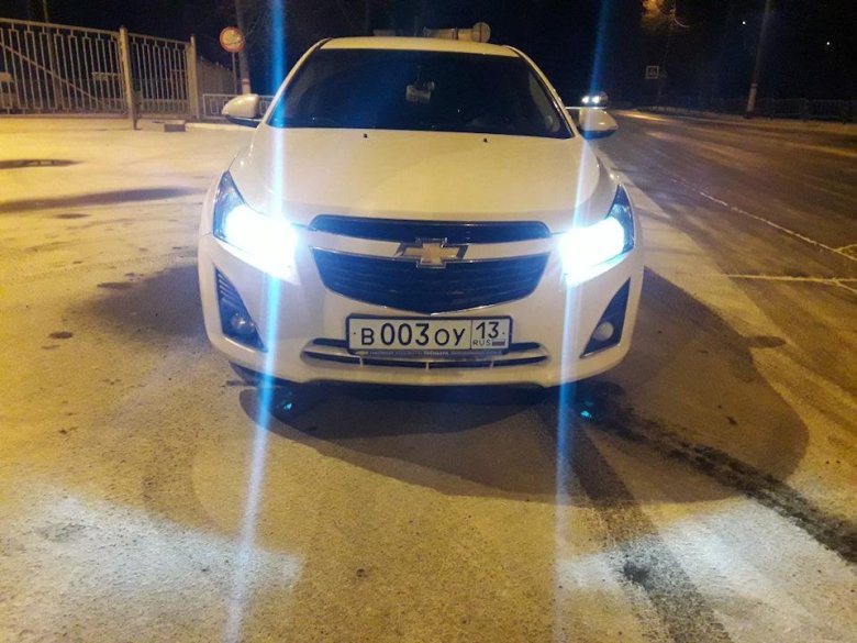 Ходовые огни шевроле круз