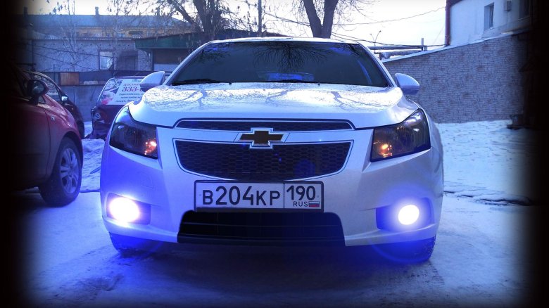 Габаритные огни шевроле круз