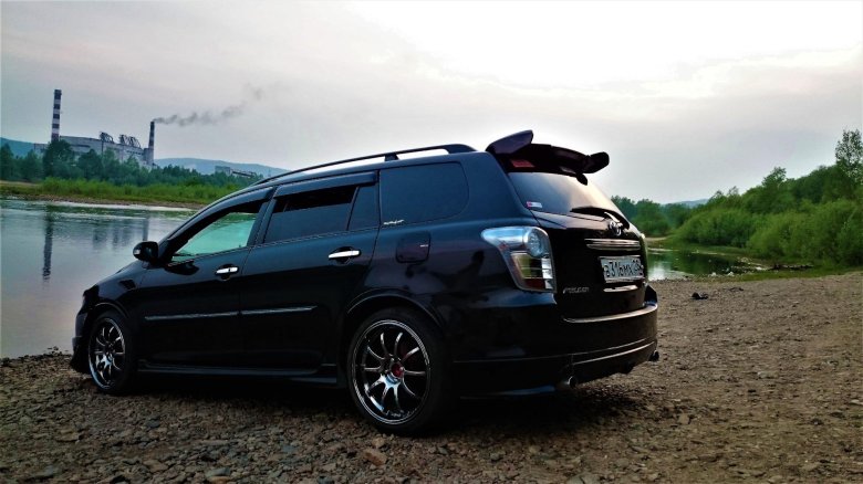 Toyota corolla fielder tuning 2010