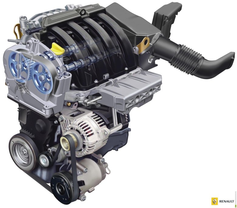 Двигатель renault k4m
