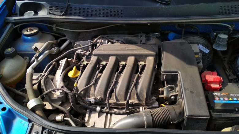 Двигатель к4м рено логан