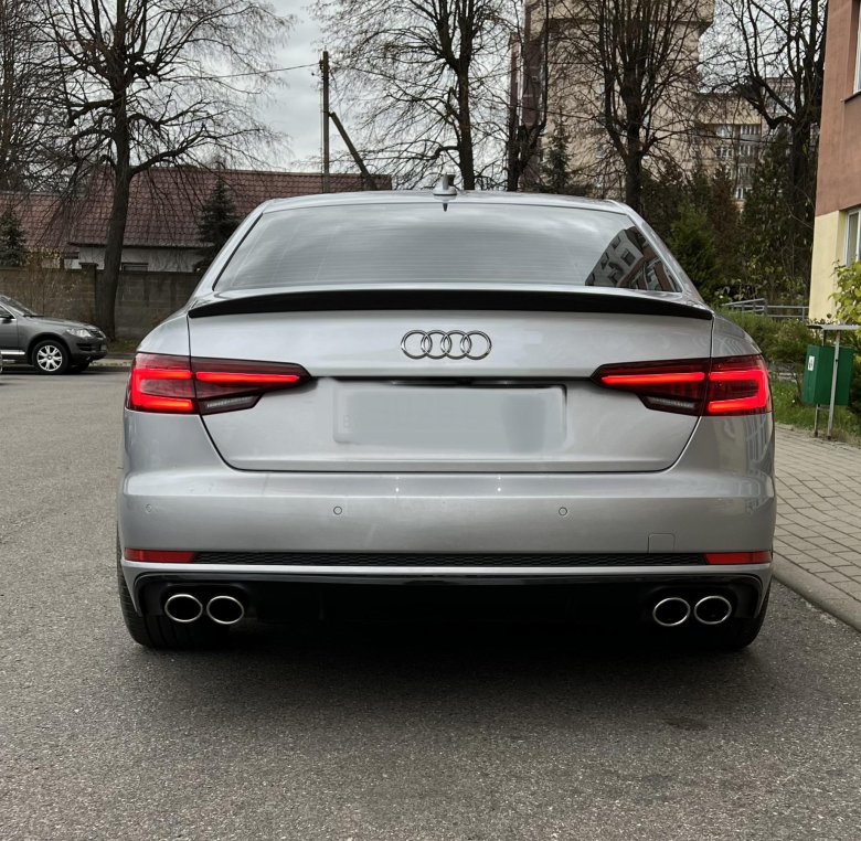 Диффузор заднего бампера audi a4 b8