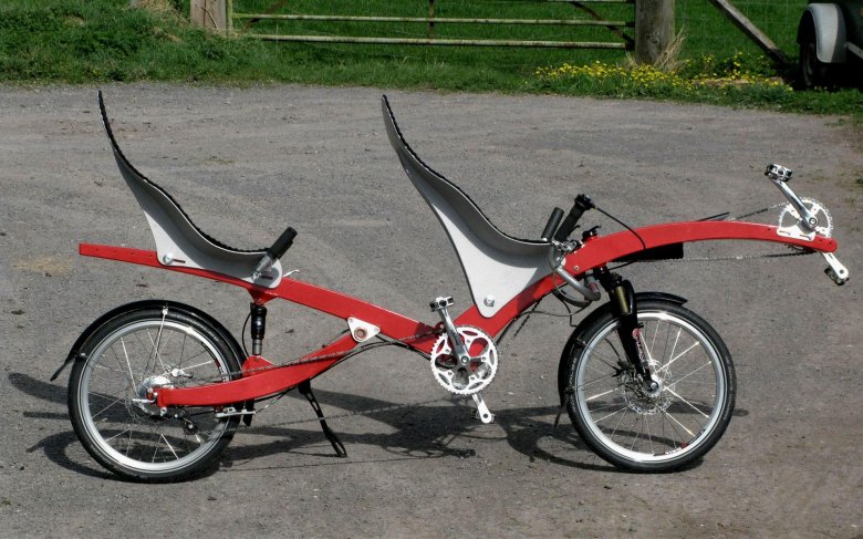 Велосипед с передним приводом