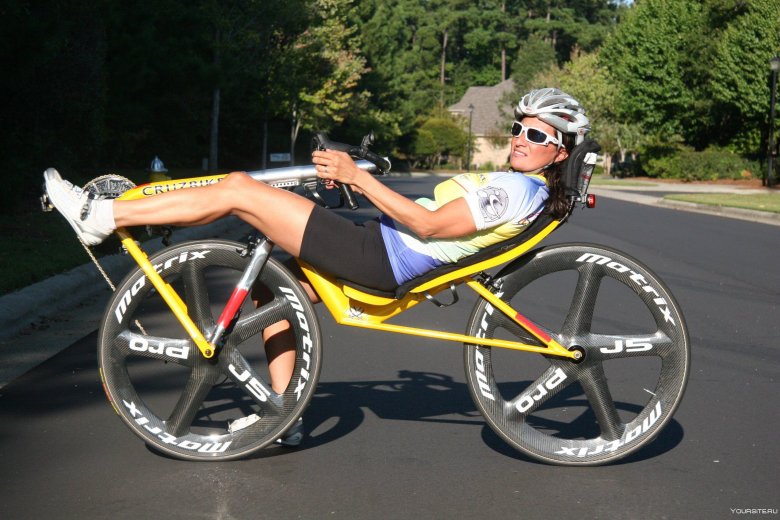 Лежачий велосипед