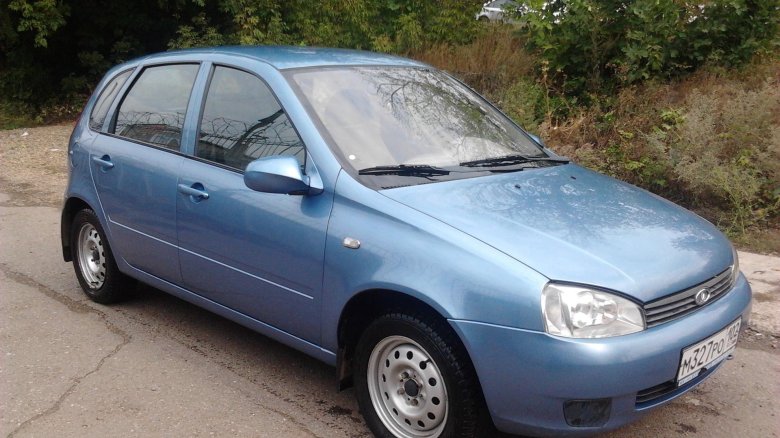 Лада калина 2007 год хэтчбек цвет боровница