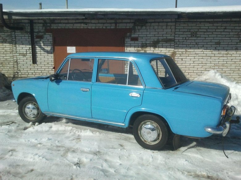 Ваз 2101 голубая